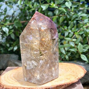 Rutilated Smoky Quartz Tower — photo 2