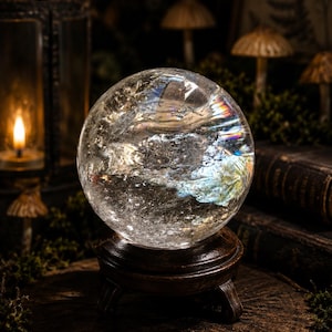 Clear Quartz Sphere — photo 1