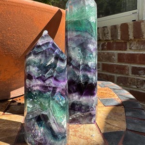 Rainbow Fluorite Tower — photo 5