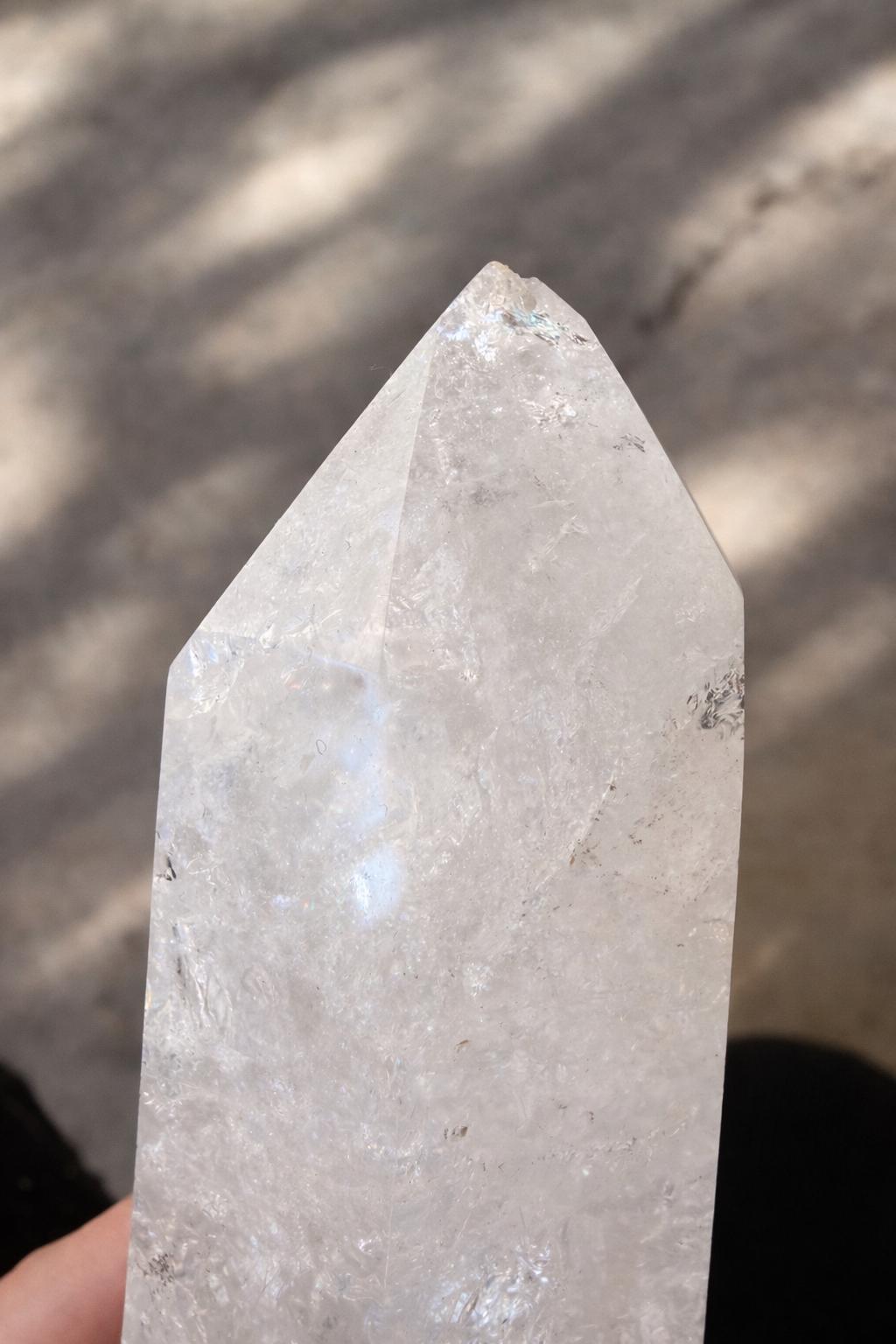 8-Inch Clear Quartz Tower — photo 5