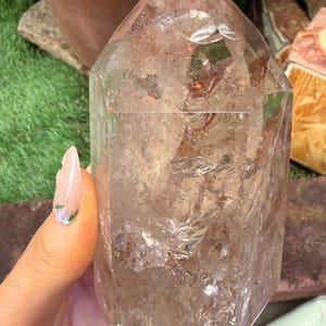 Rutilated Smoky Quartz Tower — photo 3