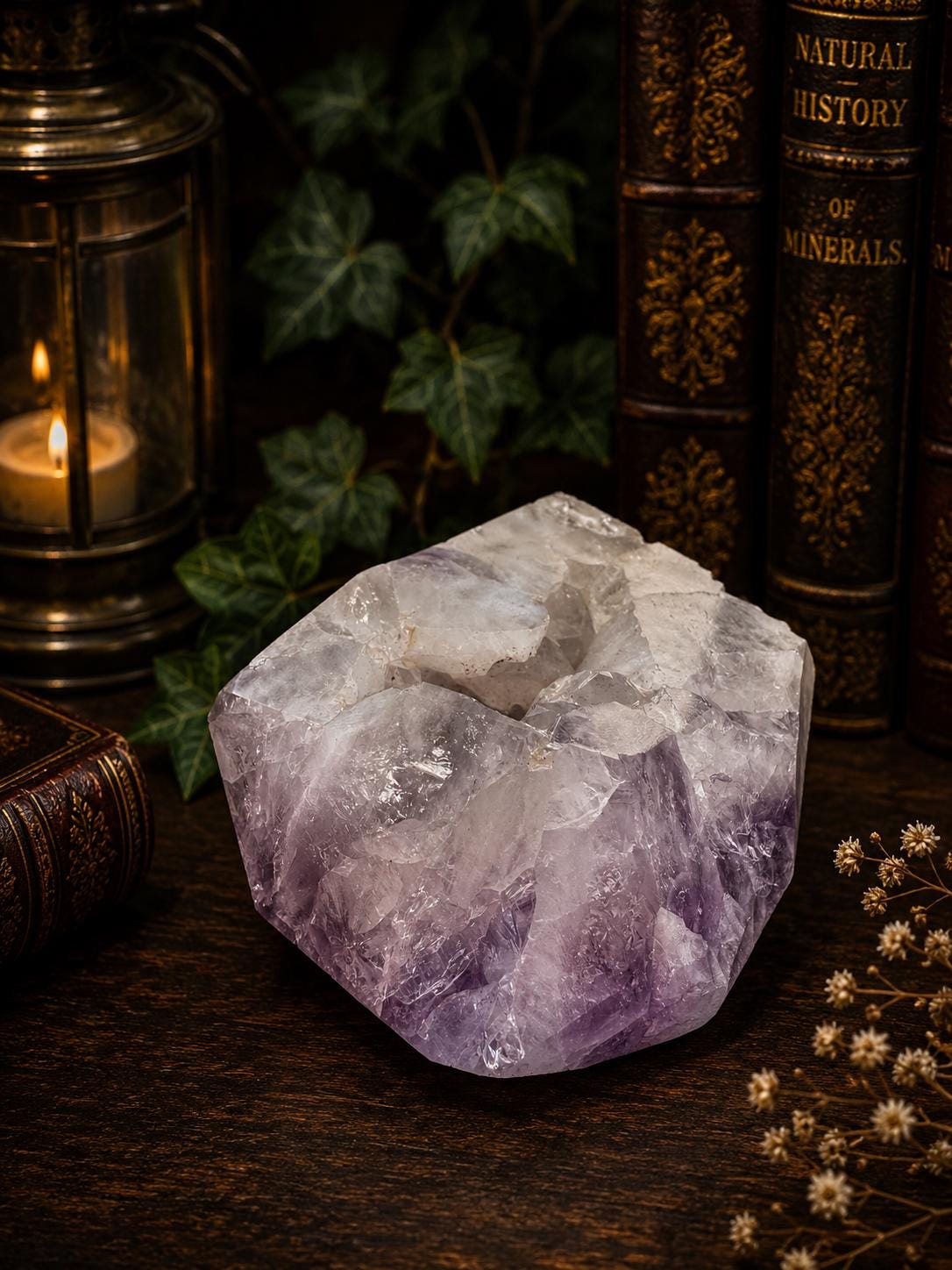 Pink Amethyst Druzy Freeform