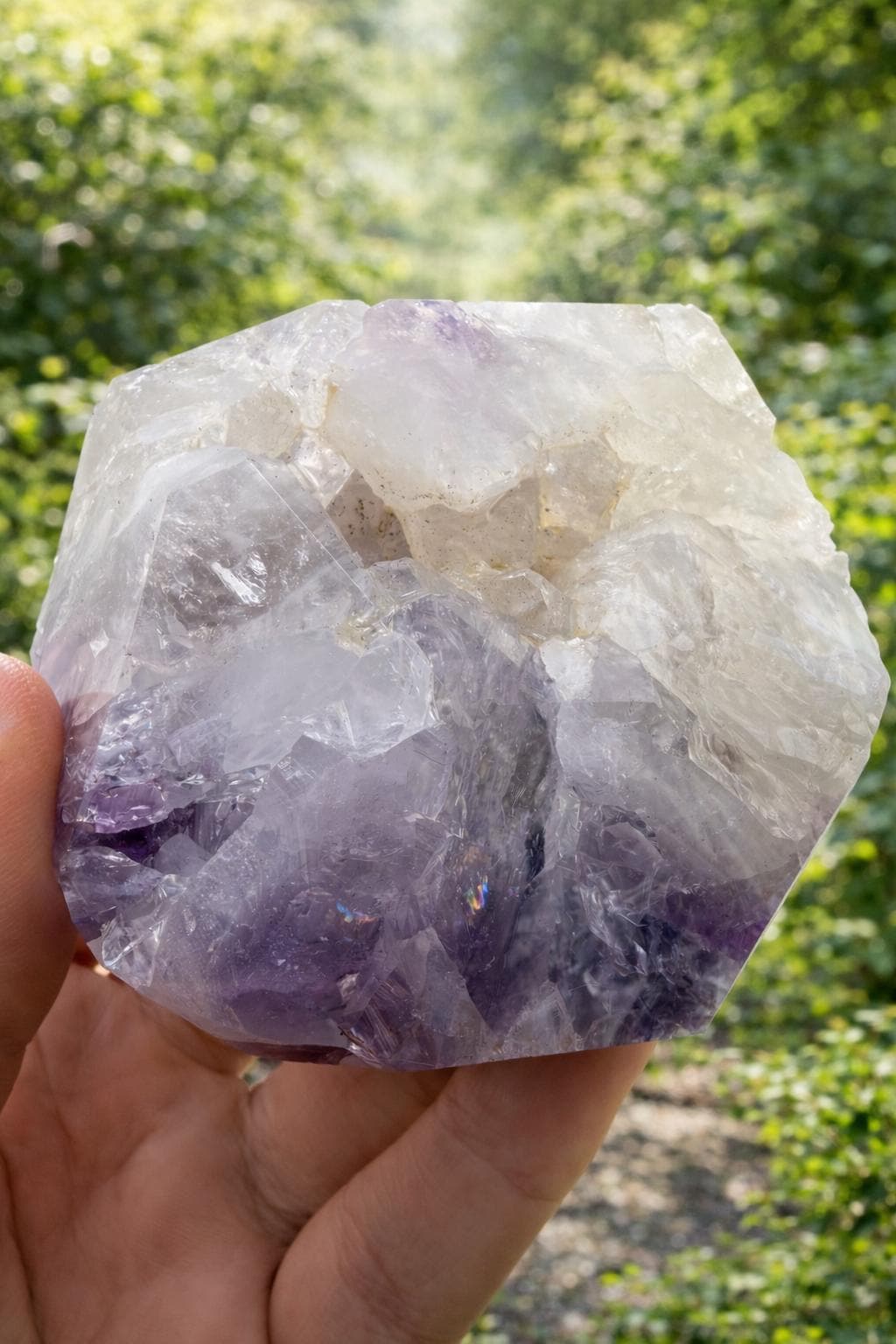 Pink Amethyst Druzy Freeform — photo 2