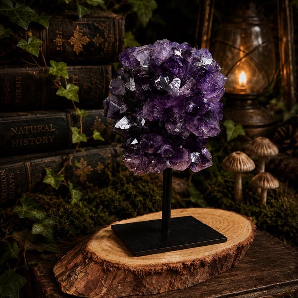 Amethyst Flower Display