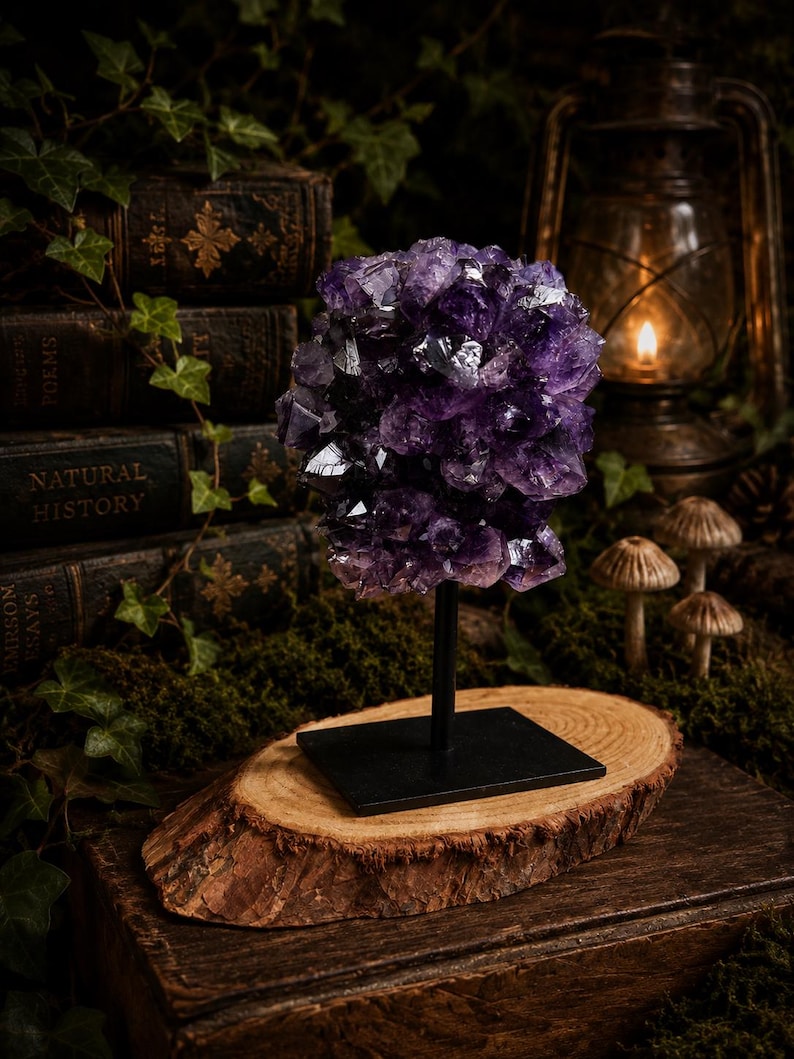 Amethyst Flower Display