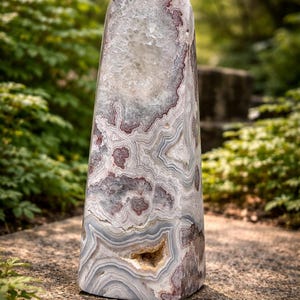 Mexican Lace Agate Tower — photo 2
