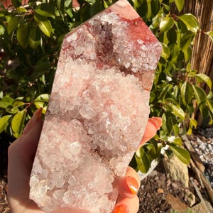Large Pink Amethyst Tower — photo 3