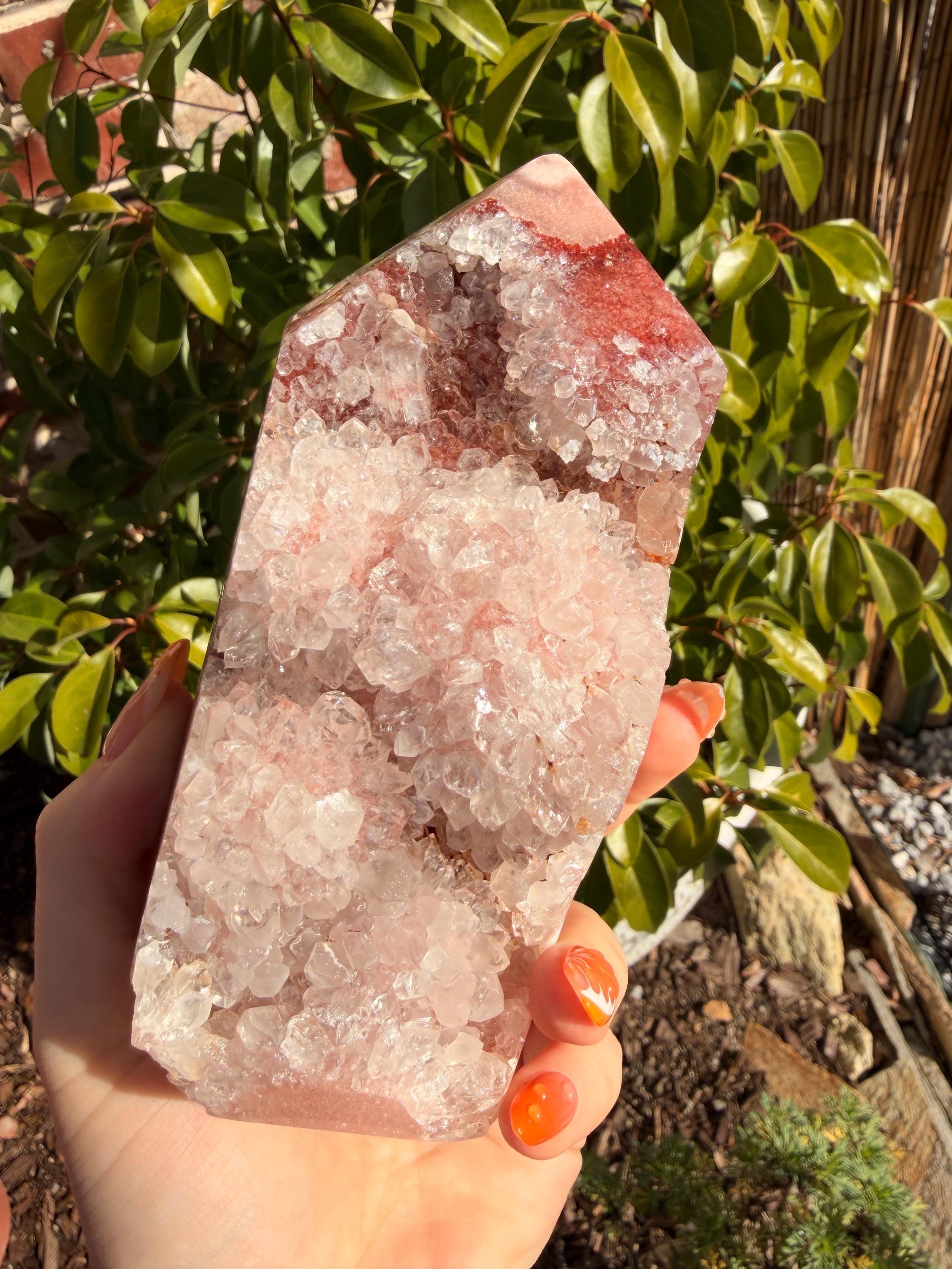 Large Pink Amethyst Tower — photo 3