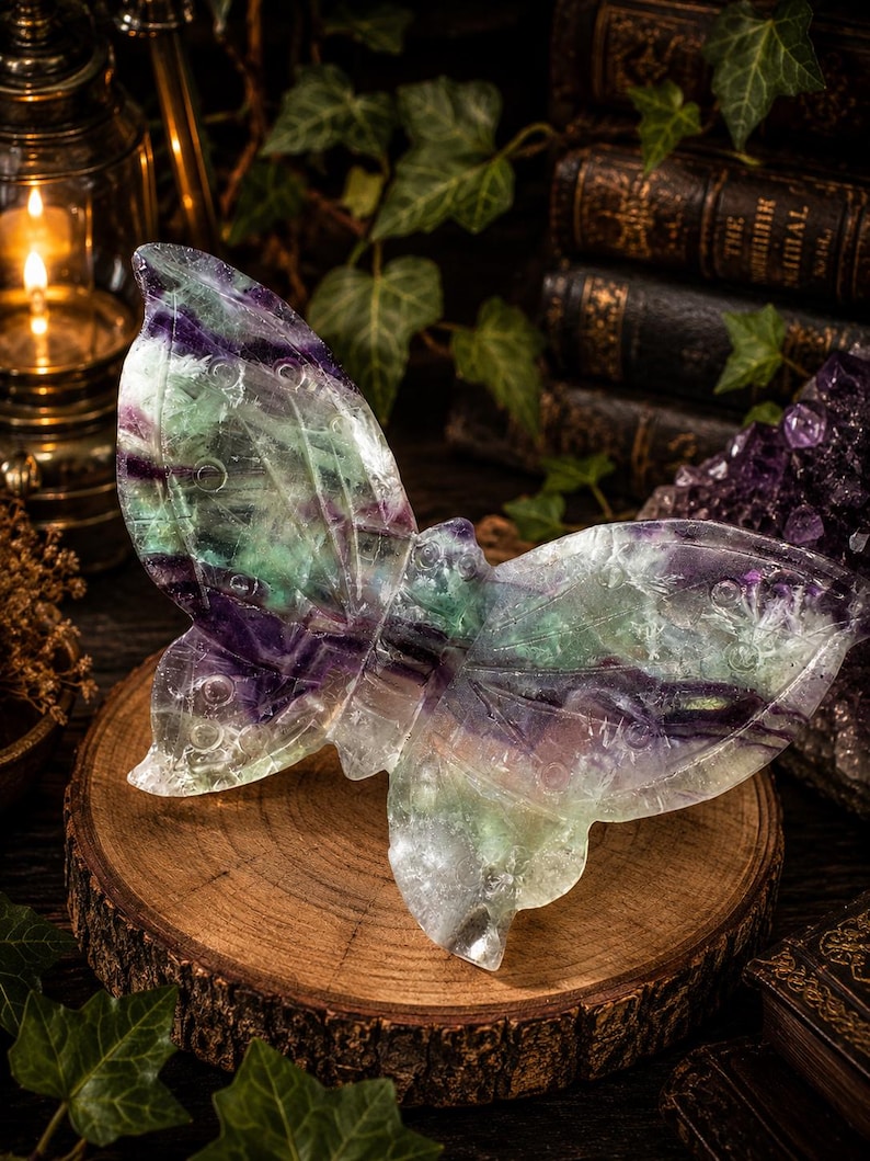 Rainbow Fluorite Butterfly