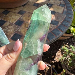 Rainbow Fluorite Tower — photo 4