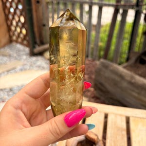 Natural Citrine Scepter — photo 3