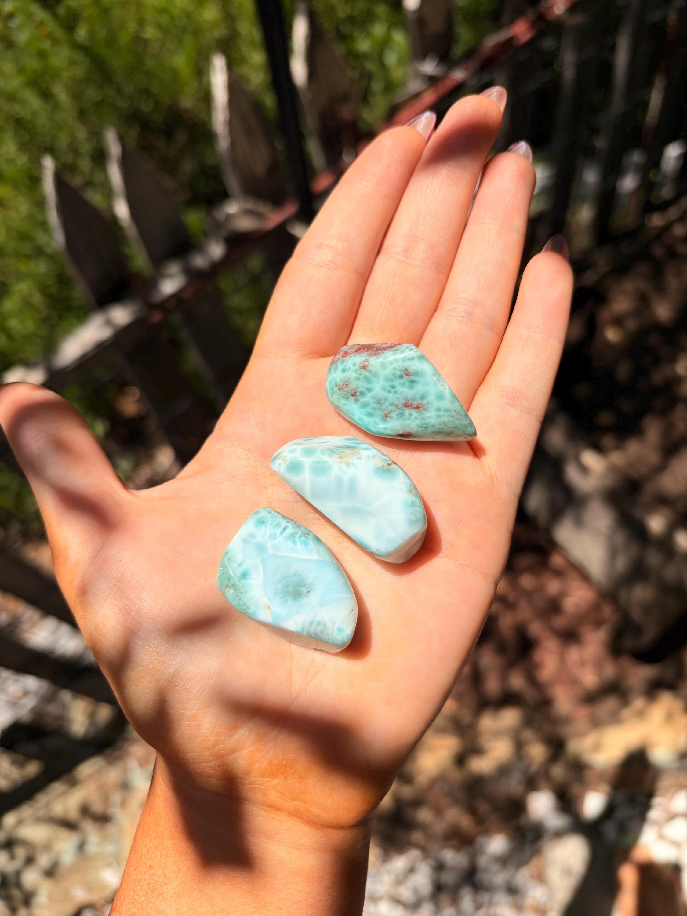 Large Larimar Tumble — photo 5