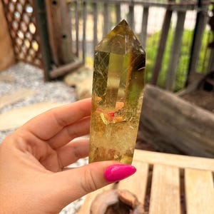 Natural Citrine Scepter — photo 2