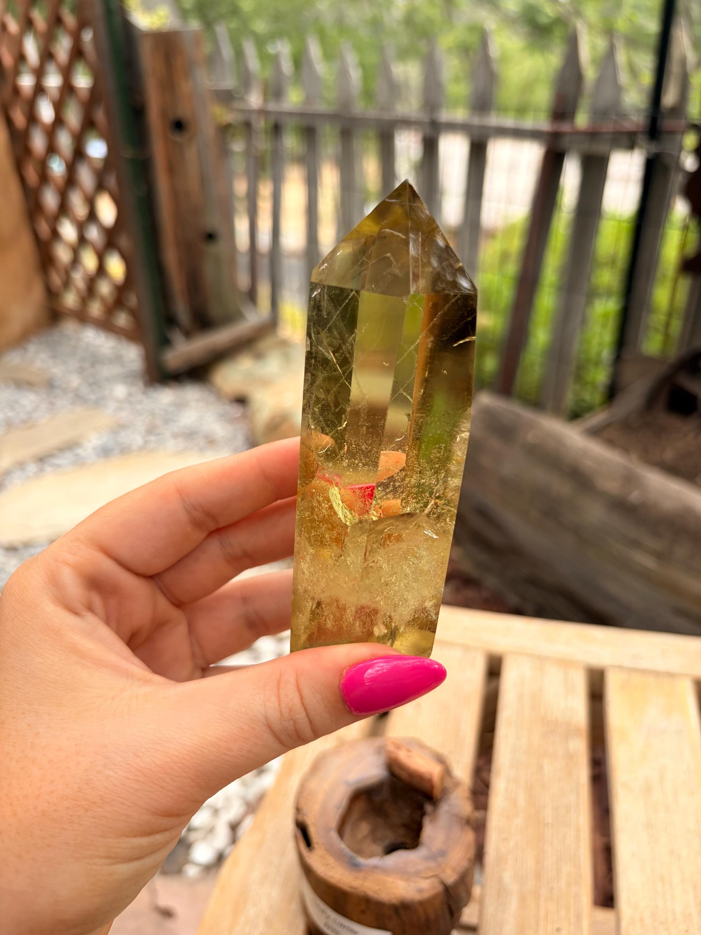 Natural Citrine Scepter — photo 2