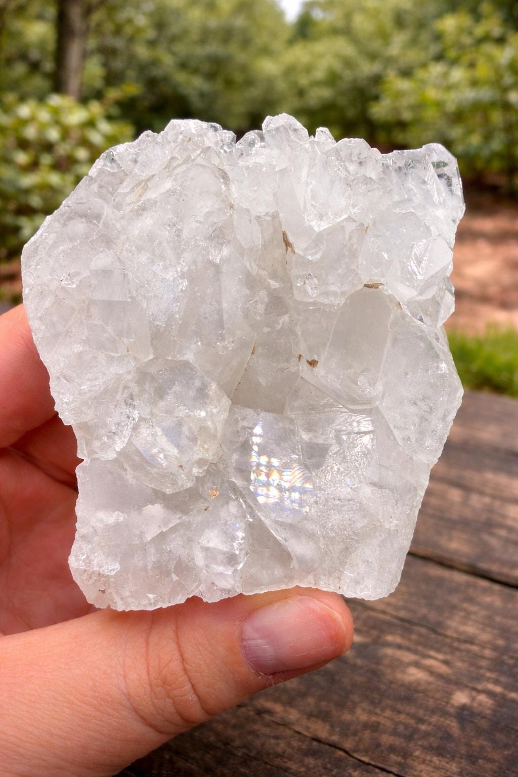 Clear Quartz Freeform — photo 2