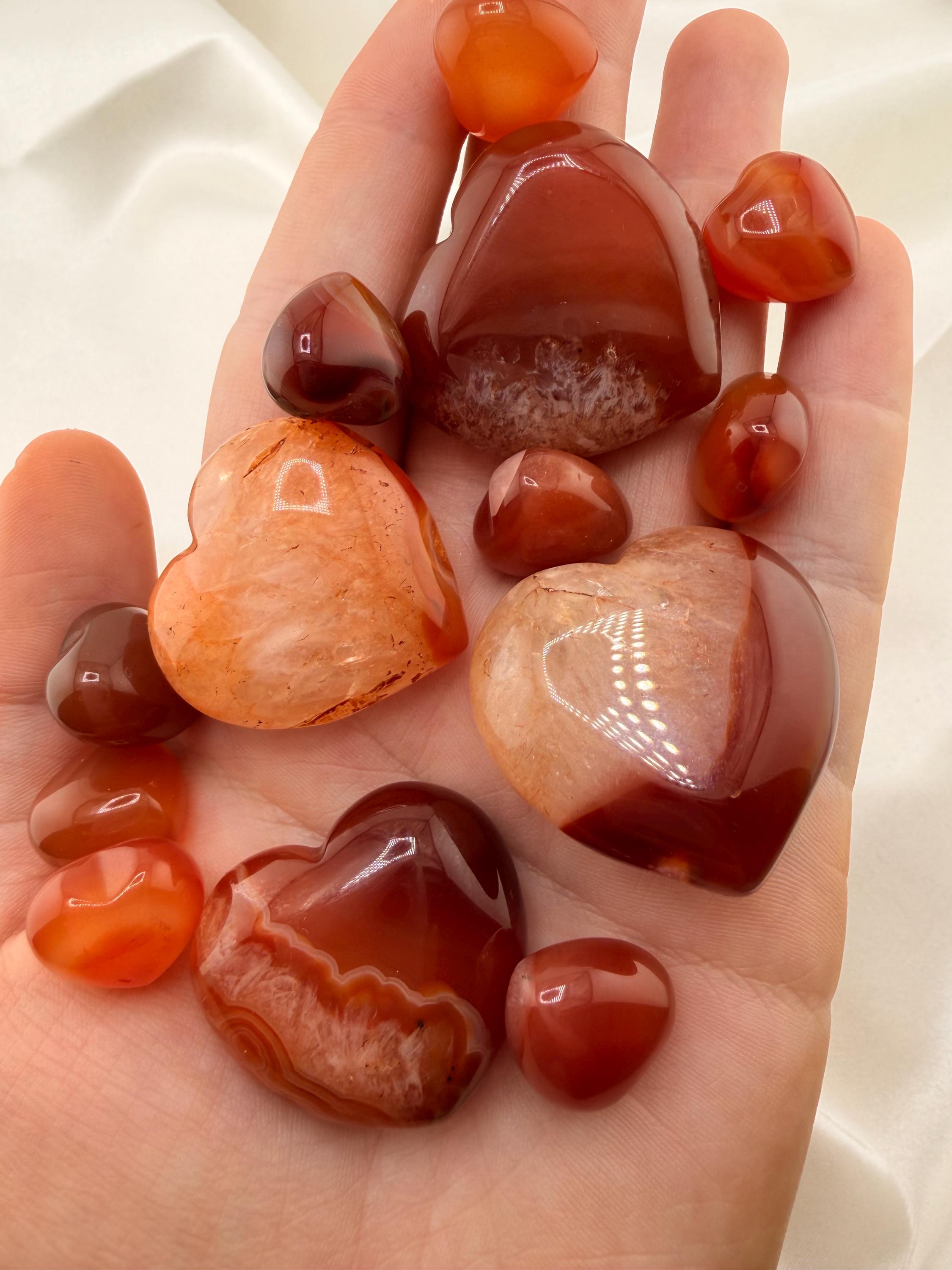Mini Carnelian Heart — photo 6