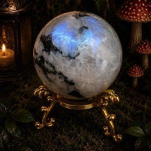 Rainbow Moonstone Sphere — photo 1