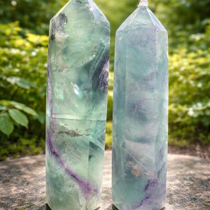 Rainbow Fluorite Tower — photo 2