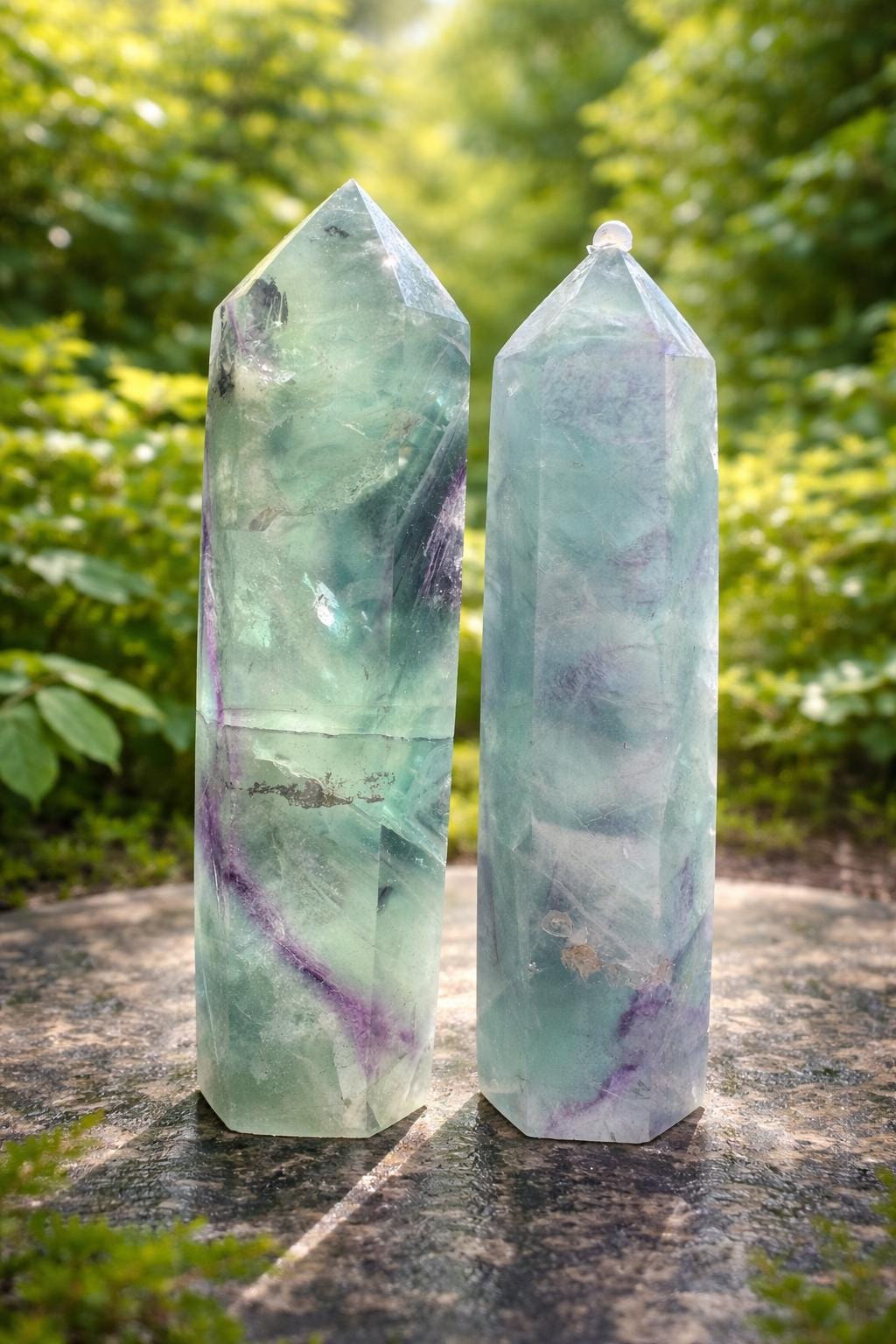 Rainbow Fluorite Tower — photo 2
