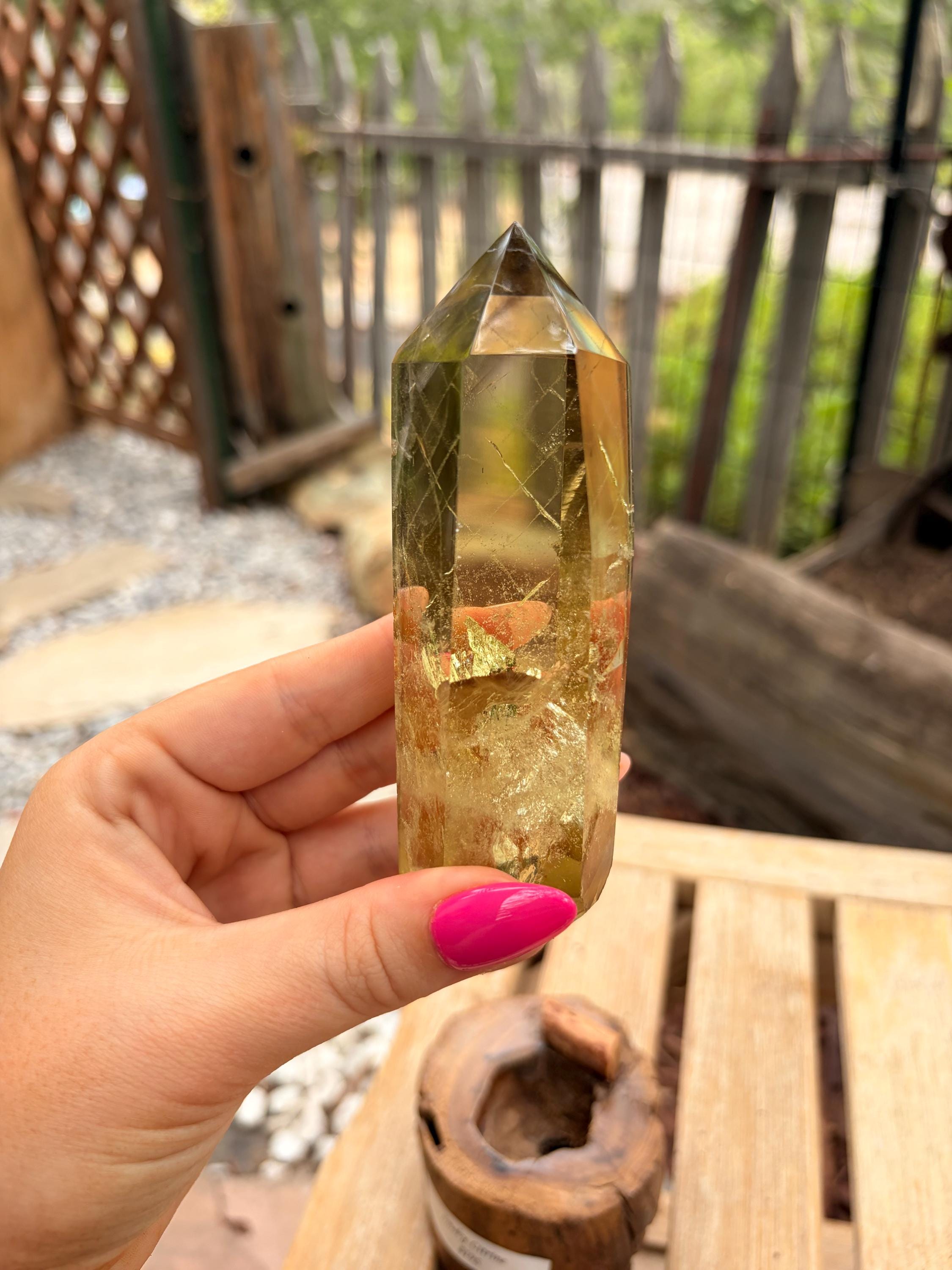 Natural Citrine Scepter — photo 4