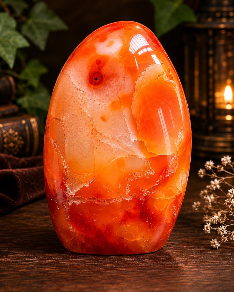 Polished Carnelian Freeform