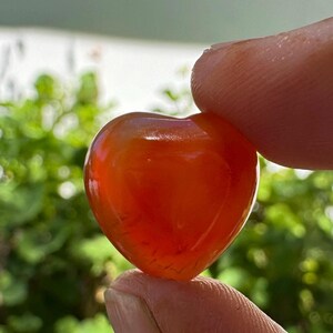 Mini Carnelian Heart — photo 5