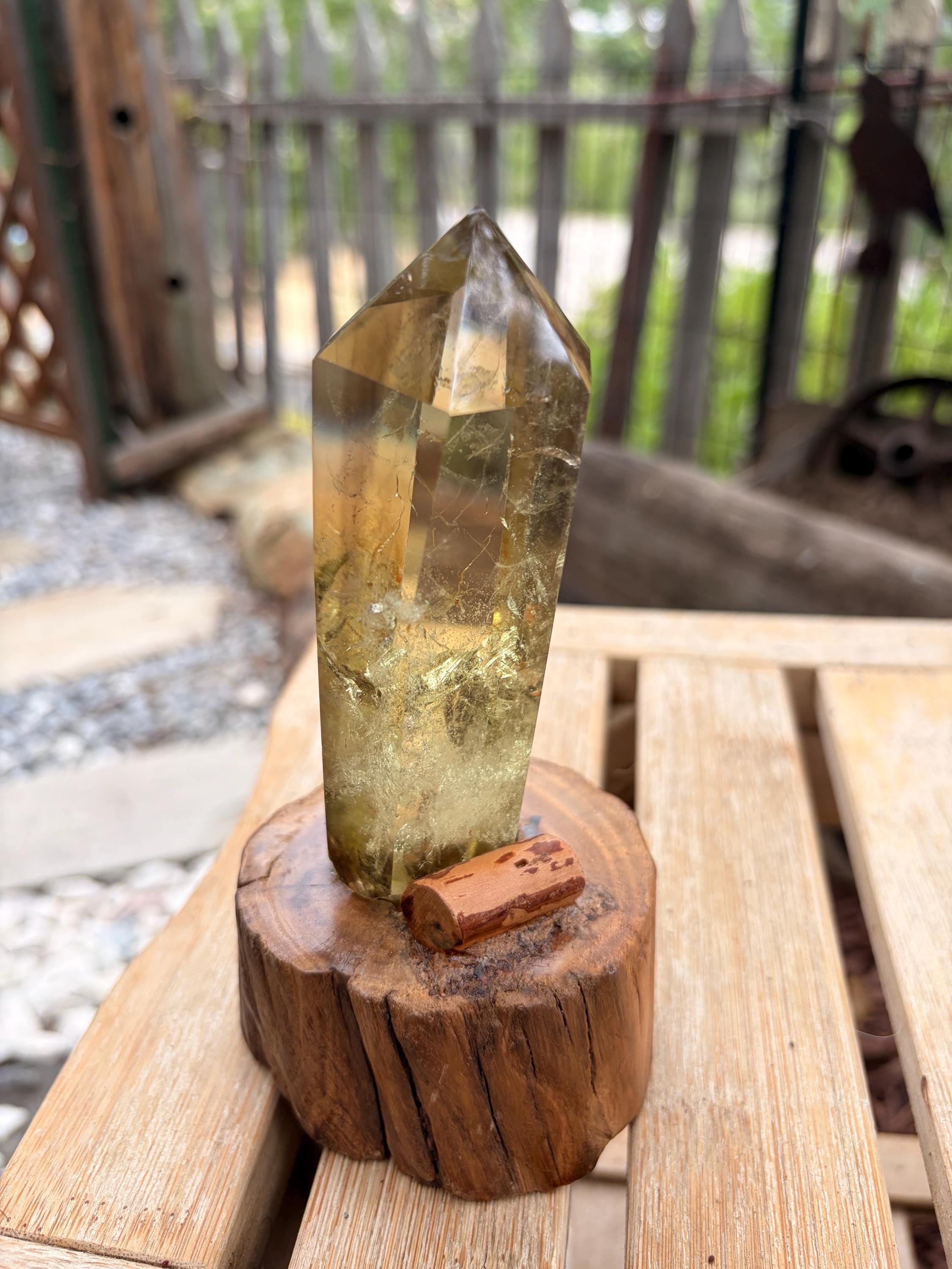 Natural Citrine Scepter — photo 5