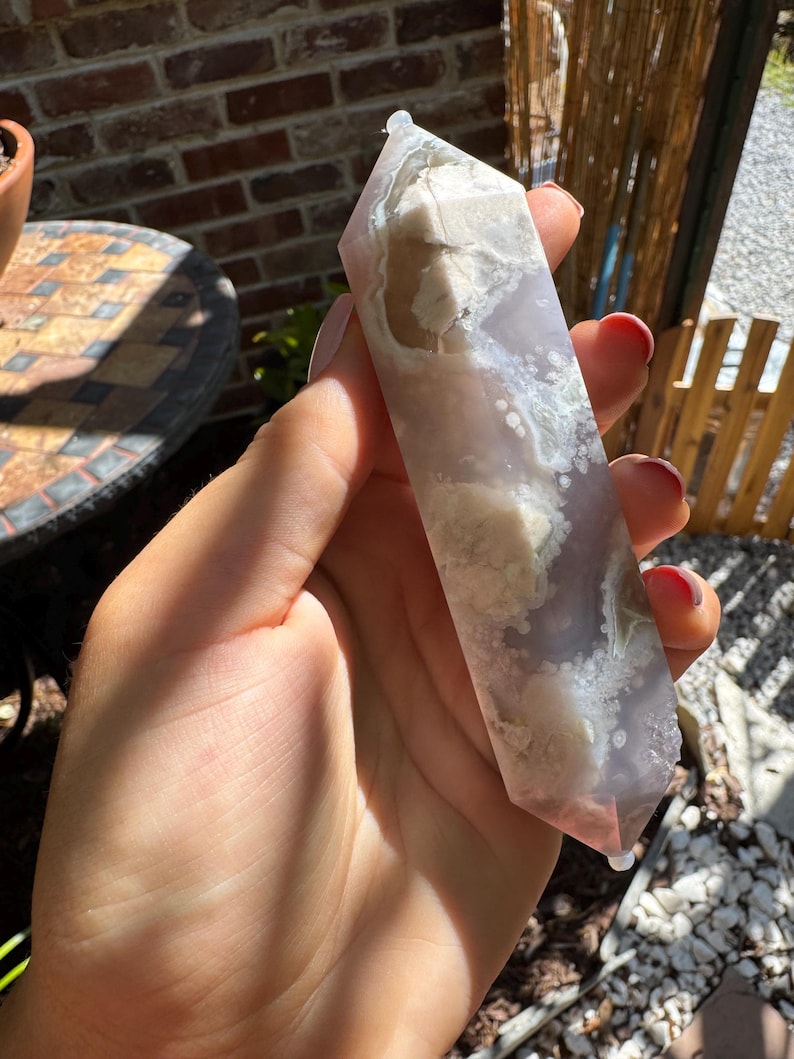 Blue Chalcedony Tower