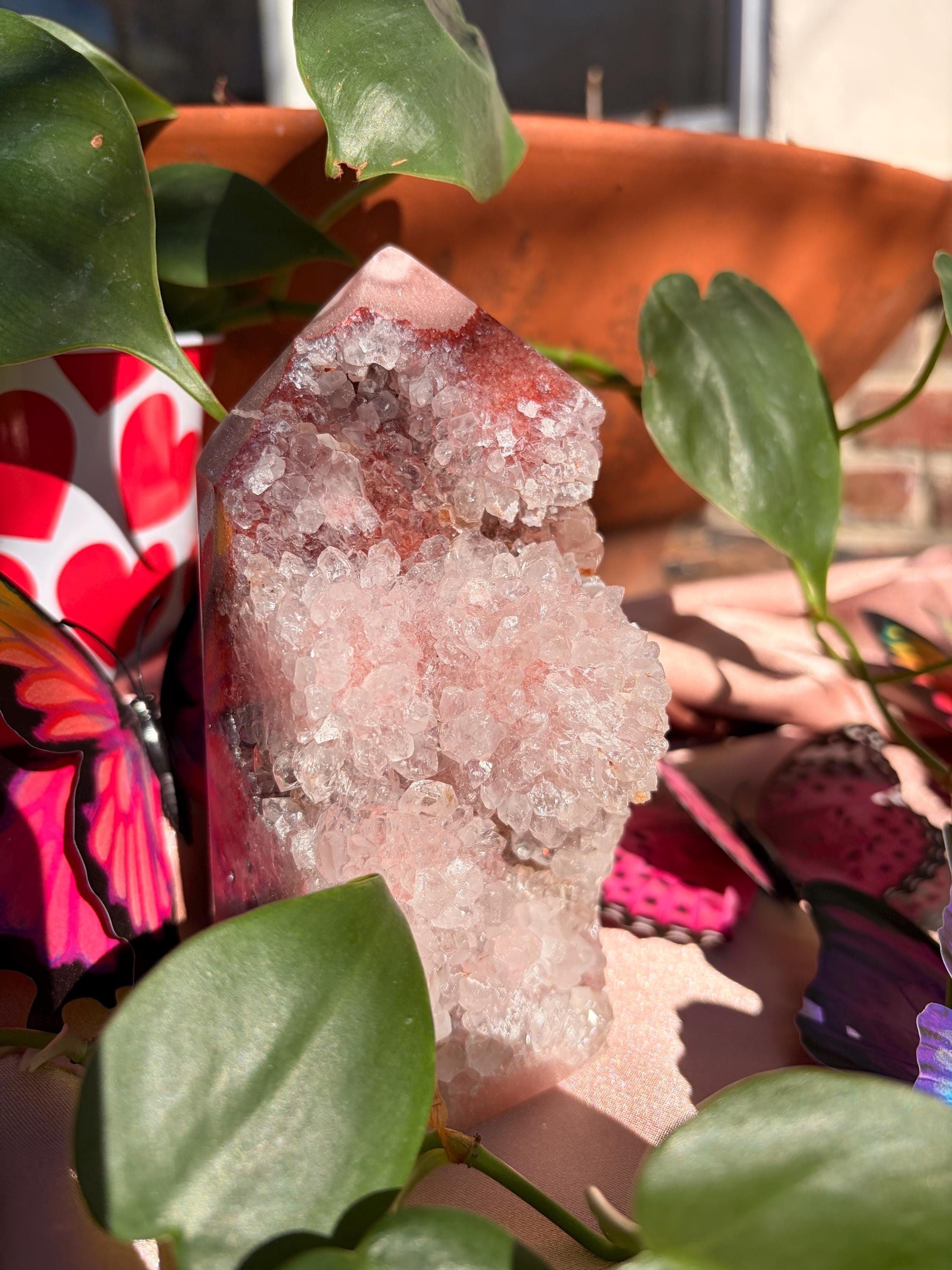 Large Pink Amethyst Tower — photo 5