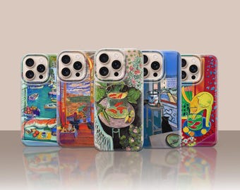 Matisse Art Phone Case Impressionism for iPhone 17 Pro Max 16e 15 14 12 Samsung Galaxy S26 S25 Ultra S24 FE A56 A36 A15 Pixel 10 10A XL 9a 8