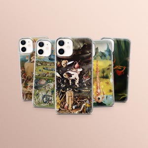 Hieronymus Bosch Phone Case Artist Cover For iPhone 16 16e 15 Pro Max 14 13 12 11 Plus Samsung Galaxy S25 S24 FE S23 S22 S20 A56 A35 A15 14