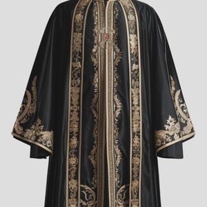 Luxurious Black Robe - Etsy