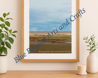 Weymouth Küstenwand Kunst Druck | Strand Fotografie | Digitaler Download | Küsten Dekor