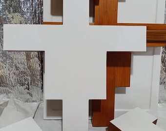 San Damiano Cross Icon Board 15x20 Inches (38×50 cm)– Gessoed Linden Wood Panel – Ready for Icon Painting – St Francis Cross