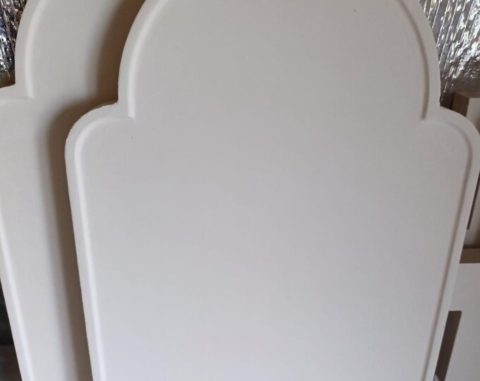 Large Triple Arch Icon Board 16x27 Inches (41 × 68 cm)– Linden Wood Panel with Gesso & Kovcheg – Traditional Icon Painting Board