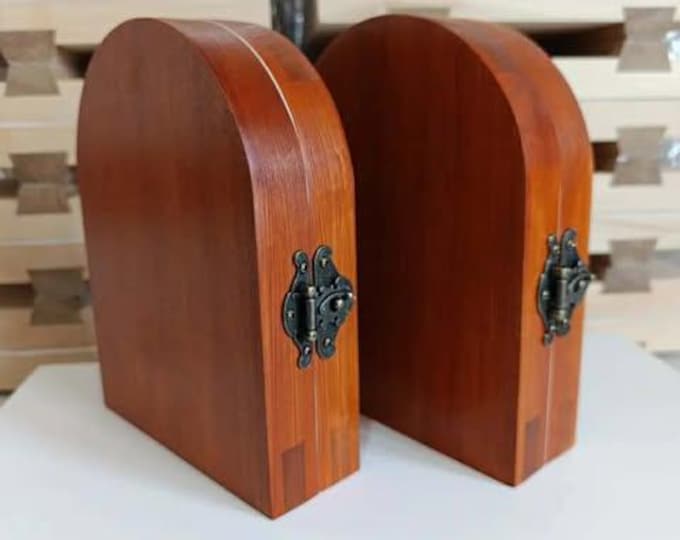 Diptych Icon Board 6x8 Inches (15×20cm)Each Panel – Arched Wooden Icon Boards with Kovcheg & Gesso – Hinged Religious Art Panels