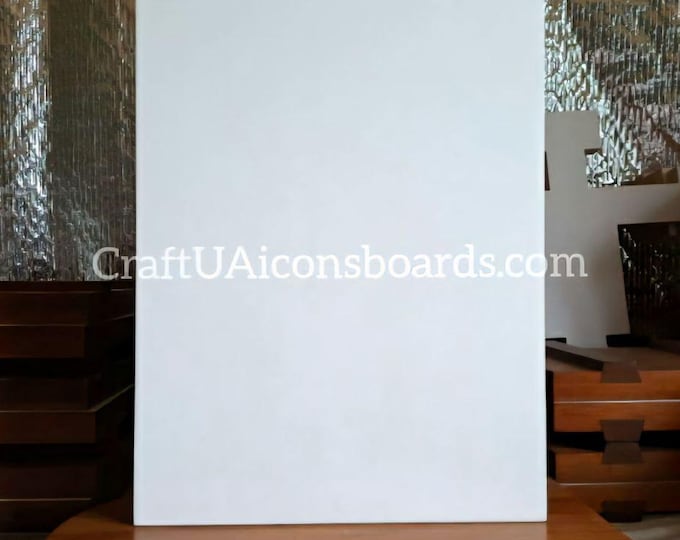 Handcrafted icon board 30х40 см (11.8×15.7)|Boards for icon painters|Board for icon painting|gesso icon board|wood panel|Art board