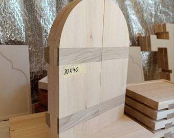 Handmade wooden triptych|Icon board for painting|Religious gift|icon painting panel|triptych for painting