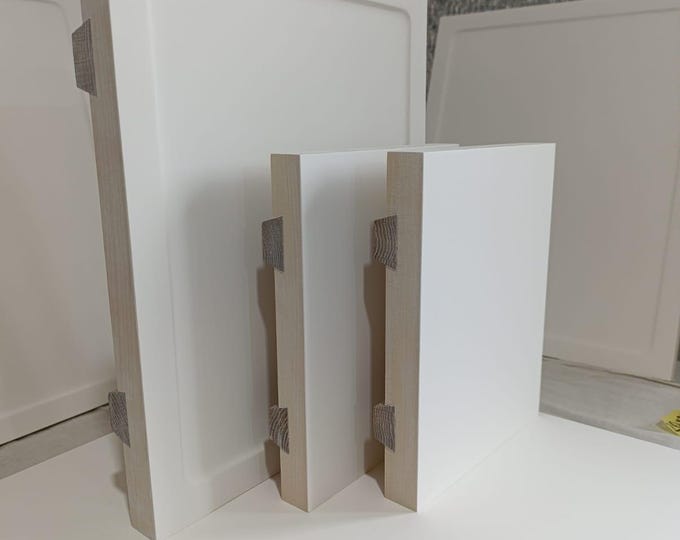 Custom Icon Boards Set – 32×39 cm Kovcheg Panel + 2× 20×25 cm Gesso Boards – Handmade Linden Wood Panels