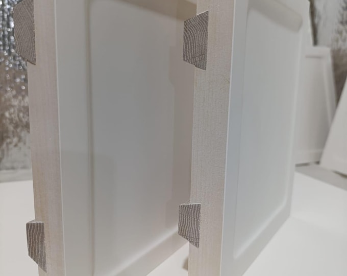 Set of 2 Icon Boards 20×25 cm (8×10 in) with Kovcheg – Solid Linden Wood Panels with Traditional Gesso – Egg Tempera Icon Painting Boards