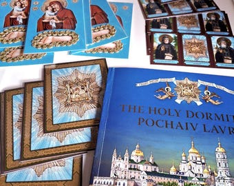 Set of souvenirs from Pochaiv Lavra|Orthodox souvenir|religious gift|Christian souvenir|