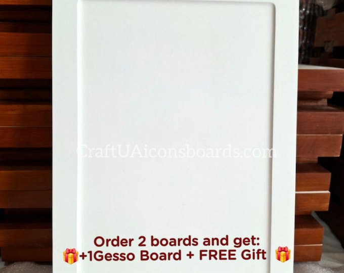 handcrafted icon board with kovcheg  25х35 см (9.8×13.8 inches)