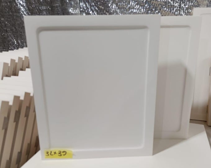 Icon Board 32×39 cm (12.6 × 15.4 in) with Kovcheg – Linden Wood Panel with Gesso – Orthodox Icon Painting Board – Levkas Panel – Handmade