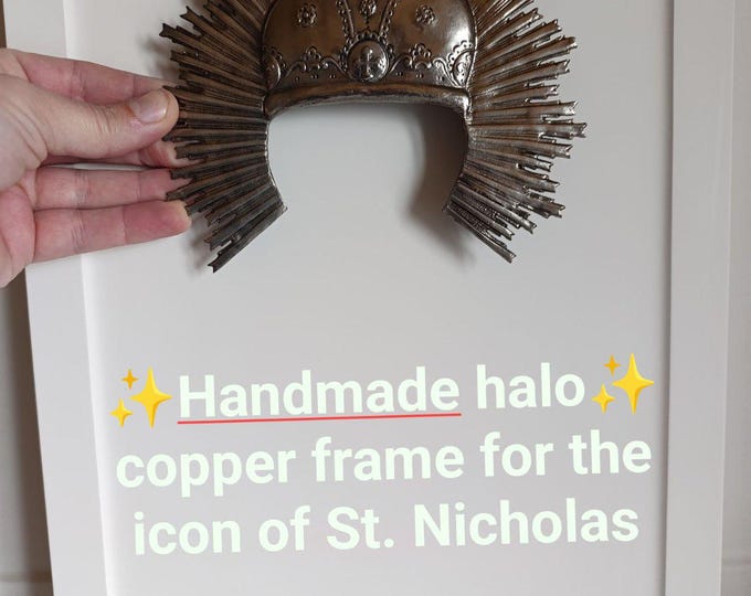 St Nicholas Halo + Icon Board Set 30x40 cm (11.8x15.7 in) – Gessoed Linden Panel with Kovcheg for Icon Painting