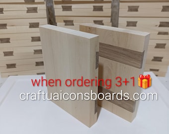 8x10 Icon Board – Solid Linden Wood Panel – Flat Icon Painting Board – Ready for Gesso – 20x25 cm