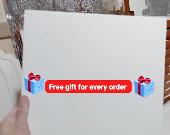 14x16 Gessoed Iconography Board 35 × 40 cm– Flat Linden Wood Panel for Orthodox & Byzantine Icon Painting icon board