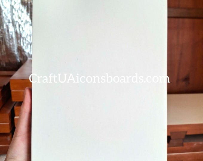 icon board 15x20cm (5.91×7.87  inches) Levkas Ground Handcrafted Linden Wood Gesso Panel