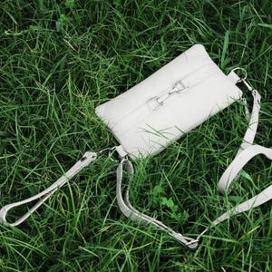 S2M Leather Belt Bag Leather Fanny Pack Crossbody Bag, Women Wallet Leather Purse, Woman Handbag Minimalist Bag, Cross Body Leather Sling