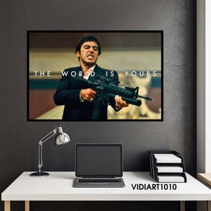 Świat należy do ciebie – Scarface – płótno: Al Pacino