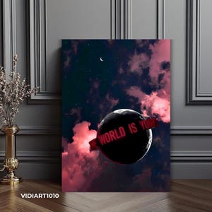 The World Is Yours Scarface Canvas Art: Al Pacino